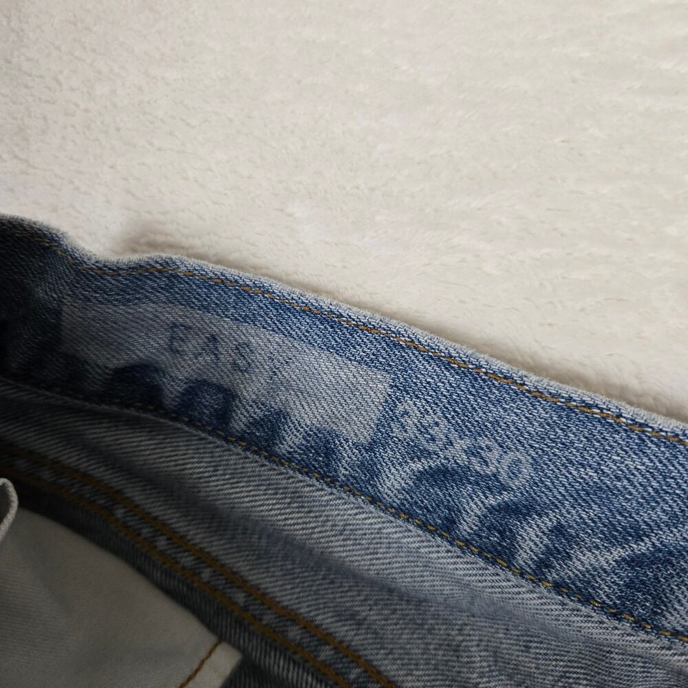 Gap 1969 Straight Leg Jeans Mens 33x30 Medium Wash Blue Jeans Denim 0827 - Picture 8 of 10